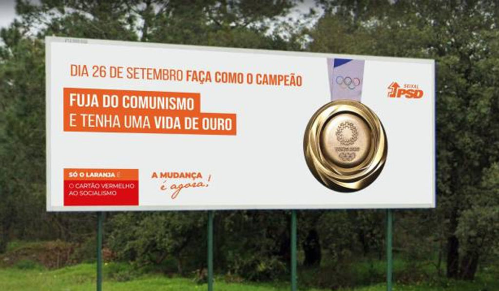 Eleições 2021: PSD Seixal aproveitou ouro de Pichardo para fazer campanha eleitoral